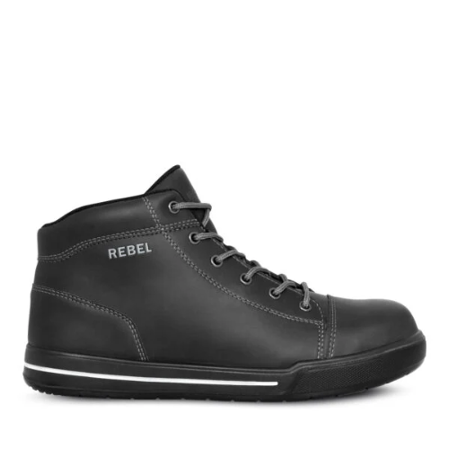 REBEL Hi Top Brown Safety Boot