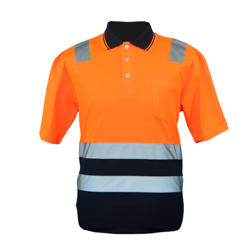 Vulcan Workwear Hi Viz Golf Shirt