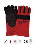 Pioneer Tough G98 Black/Red Air Cusioned Welding Glove