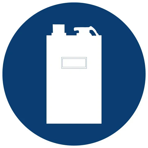 Carbon Monoxide Gas Monitor SABS safety sign (MV17)