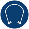 Hearing Protection Shall Be Worn safety sign (MV 19)