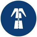 Lab Coats Shall Be Worn safety sign (MV 21)