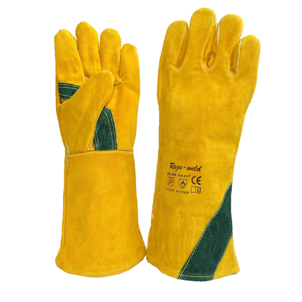 Mustard Gloves - Elbow Length