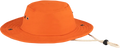Orange hat Without Reflective Tape (Easy For Embroidery)