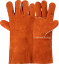 Pioneer Tough Orange Lined Welding Glove A Grade 35Cm