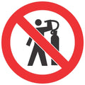 No Use Of Compressed-Air To Dust Body SABS safety sign (PV11)