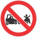 No Lifting On Trolleys SABS safety sign (PV30)