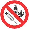 No Drugs SABS safety sign (PV34)