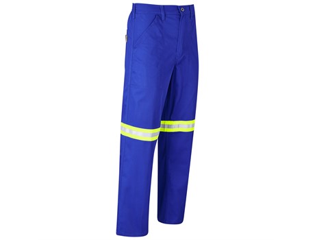Site Premium Poly Cotton Pants - Reflective Legs