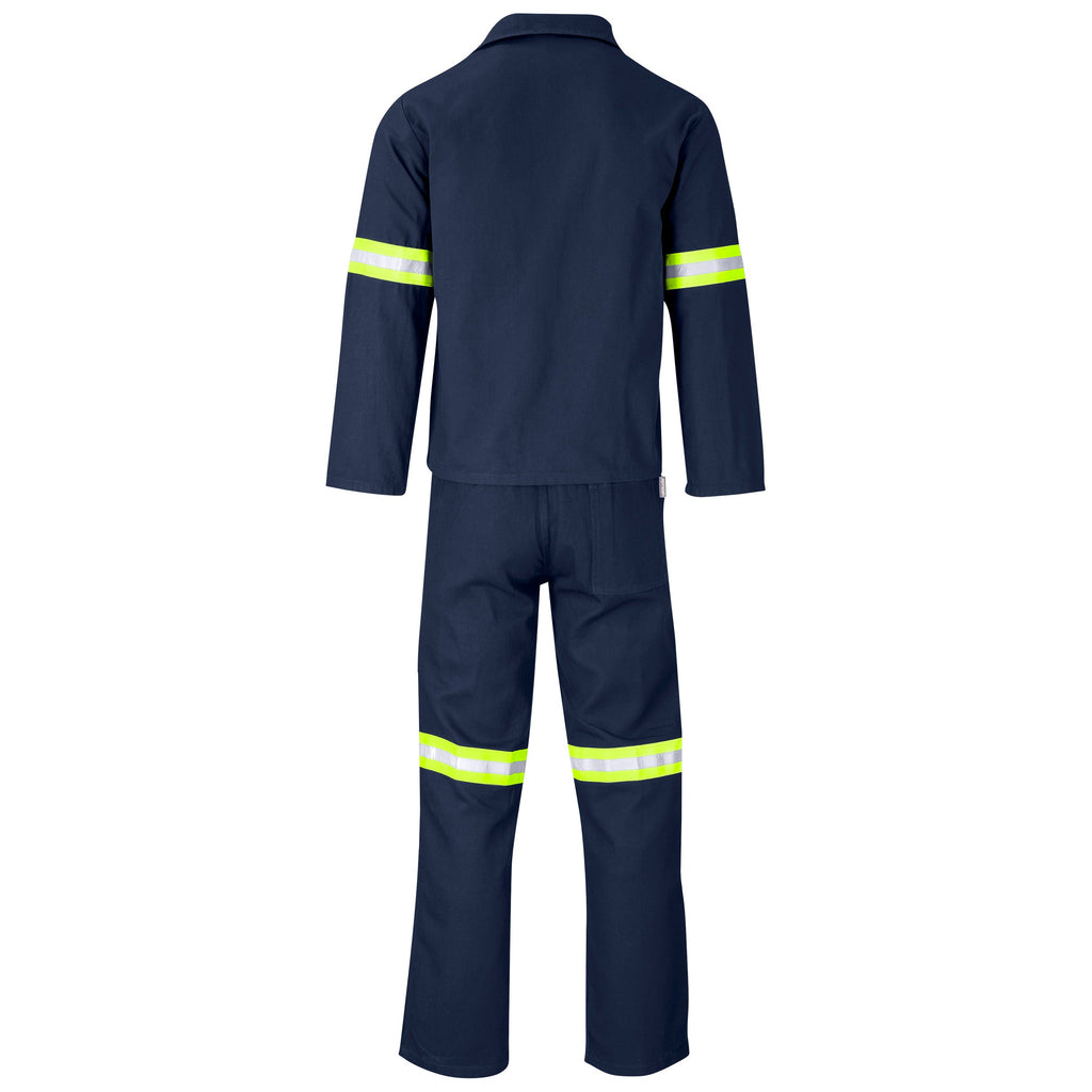Technician 100% Cotton Conti Suit - Reflective Arms & Legs