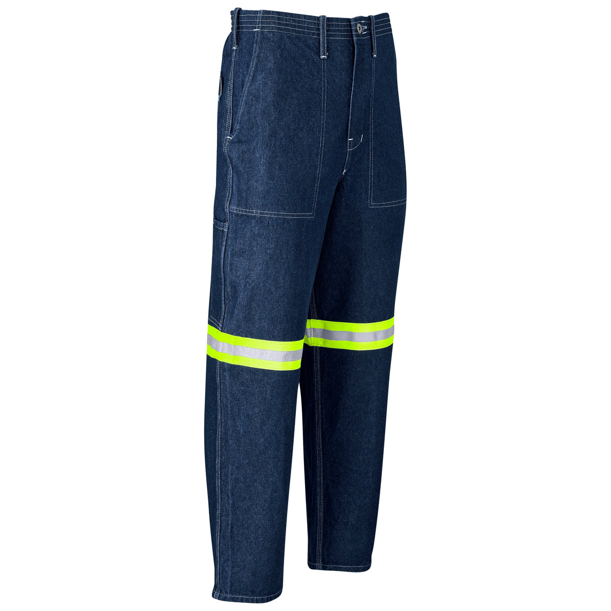 Cast Premium 100% Cotton Denim Pants - Reflective Legs