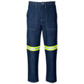 Cast Premium 100% Cotton Denim Pants - Reflective Legs