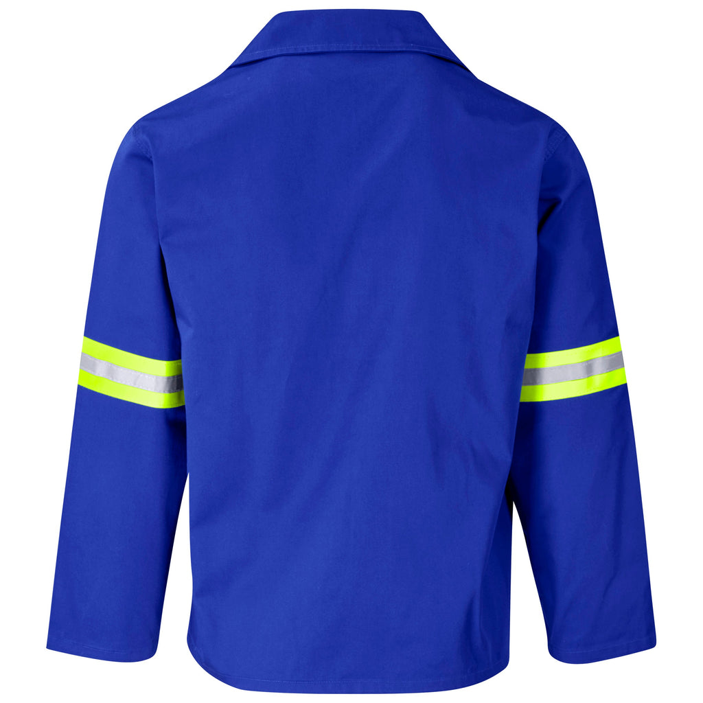 Site Premium Poly Cotton Jacket - Reflective Arms