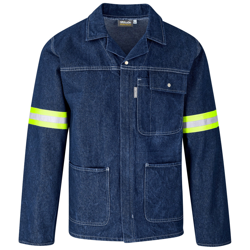 Cast Premium 100% Cotton Denim Jacket - Reflective Arms