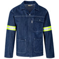 Cast Premium 100% Cotton Denim Jacket - Reflective Arms