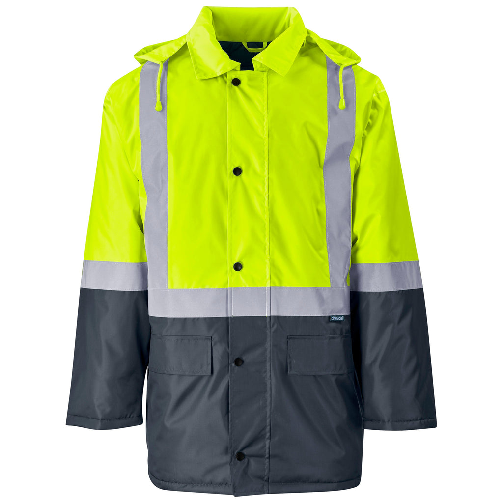 Hazard Padded Two-Tone Hi-Vis Reflective Jacket