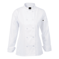 Ladies Long Sleeve Savona Chef Jacket