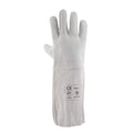 REBEL Tru Touch Chrome Leather Gloves Elbow Length