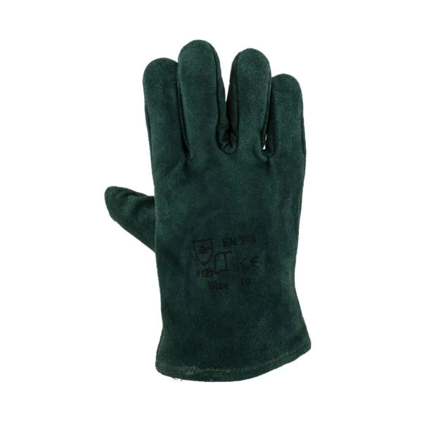 REBEL Tru Touch Green Lined Welders Wrist Gloves