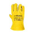 Tru Touch Yellow Lined Welders Superior Wrist Length Gloves