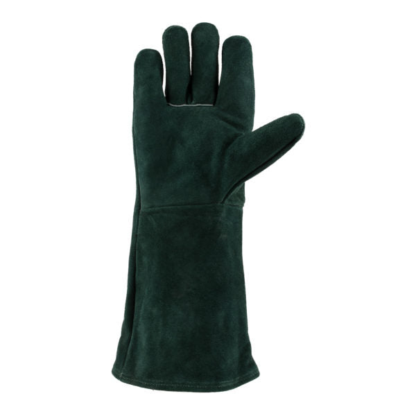 Tru Touch Green Lined Welders Elbow Gloves