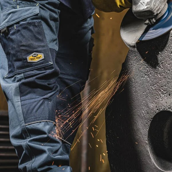 Men’s Tech Gear Acid Flame Trousers Airforce Blue