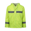 Rebel Rubberised Hi Vis Reflective Rain Suit