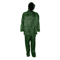 PVC Rubberised Rain Suit Olive Green