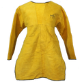 Yellow Suede Leather Welding Yoke Apron In One