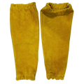 Yellow Suede Leather Welding Sleeves 48cm