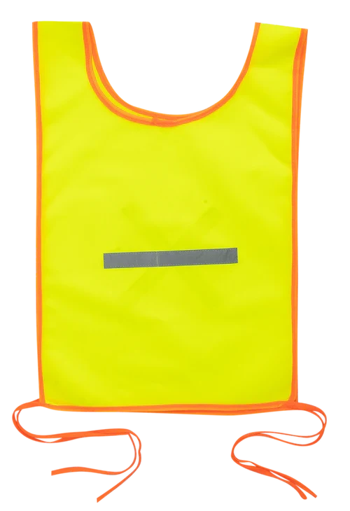 Lime Reflective Mesh Maxi Bib