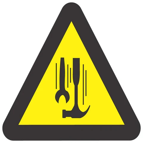 Beware Of Workers Overhead SABS safety sign (WW14)