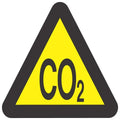 Beware Of Carbon Dioxide SABS safety sign (WW15)