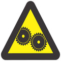 Beware Of Moving Machinery SABS safety sign (WW17)