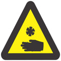 Beware Of Cold Burns SABS safety sign (WW18)