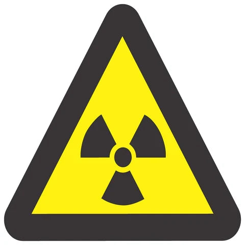 Beware Of Ionizing Radiation SABS safety sign (WW6)