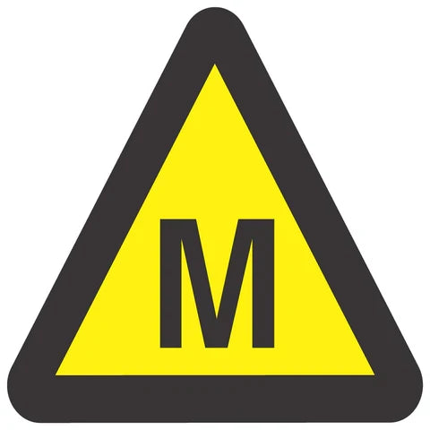 Beware Of Methane SABS safety sign (WW9)