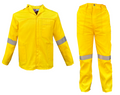 2PC S/REF OVERALL YELLOW 32